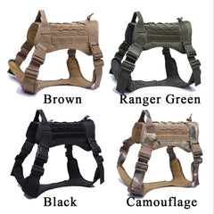 Tactical No Pull Dog Harness