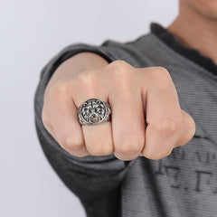 Lion Head Ring