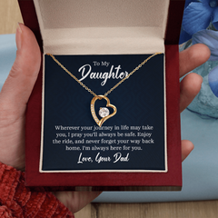 Forever Love Necklace - To My Daughter