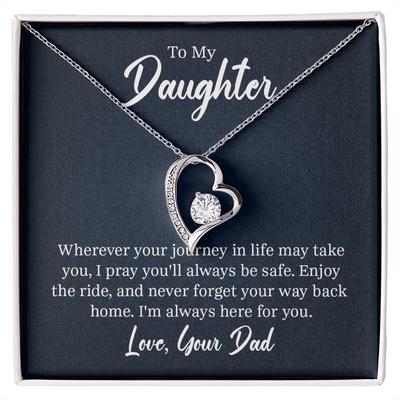 Forever Love Necklace - To My Daughter