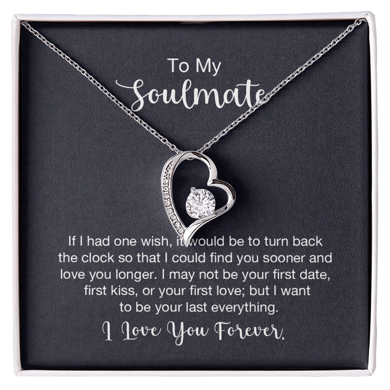 Forever Love Necklace - To My Soulmate