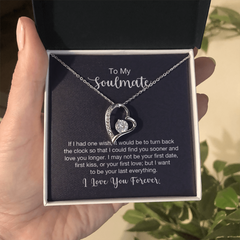 Forever Love Necklace - To My Soulmate