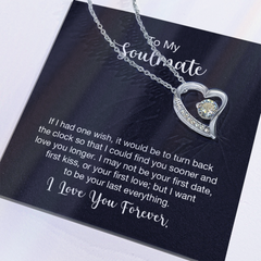 Forever Love Necklace - To My Soulmate