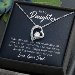 Forever Love Necklace - To My Daughter