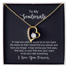 Forever Love Necklace - To My Soulmate