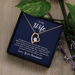 Forever Love Necklace - To My Wife