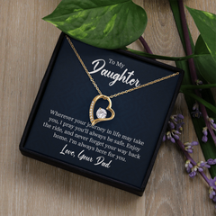 Forever Love Necklace - To My Daughter