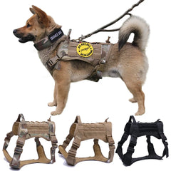 Tactical No Pull Dog Harness